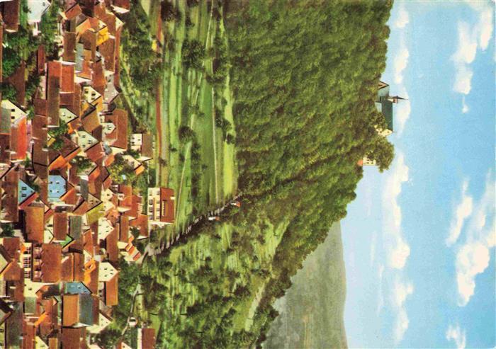 Grossheubach Kloster Engelberg und Stadtblick