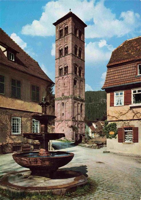 Hirsau Brunnen Eulenturm