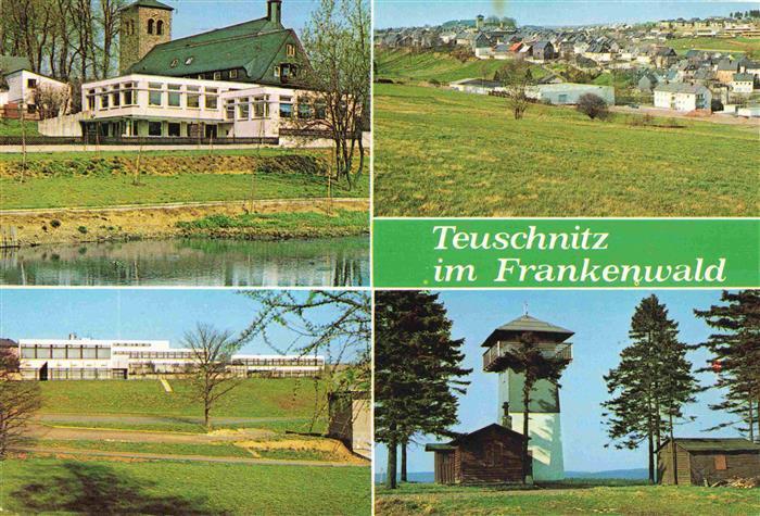 Teuschnitz Teilansichten Panorama Aussichtsturm