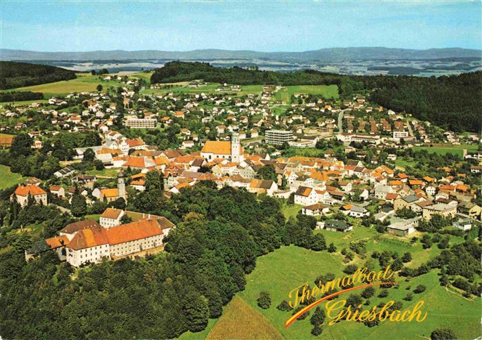Bad Griesbach Rottal Fliegeraufnahme mit Thermalbad
