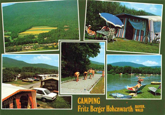 Hohenwarth Koetzting Camping Fritz Berger Teilansichten