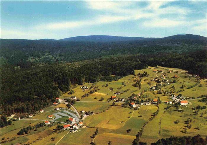 Waldhaeuser Neuschoenau Fliegeraufnahme mit Hotel Berggasthof Lesen
