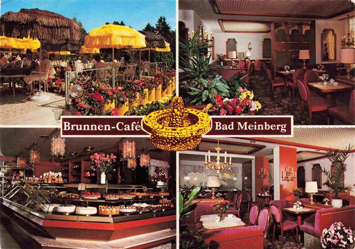 Bad Meinberg Brunnen Café Gastraeume Kuchentheke