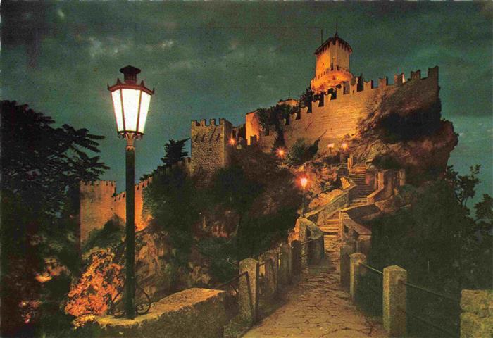 Repubblica di San Marino Prima Torre Notturno