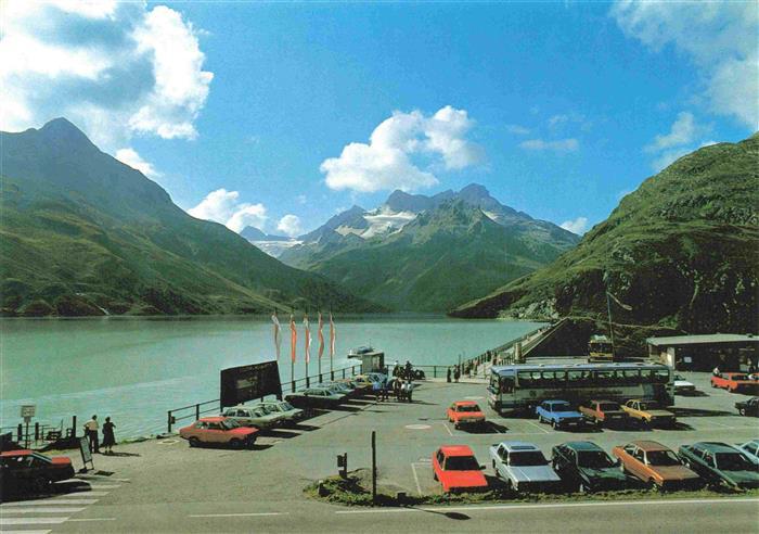 Silvrettasee Montafon Vorarlberg AT Panorama mit Silvretta