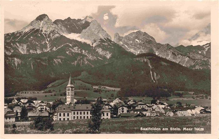Saalfelden Steinernes Meer AT Panorama Feldpost