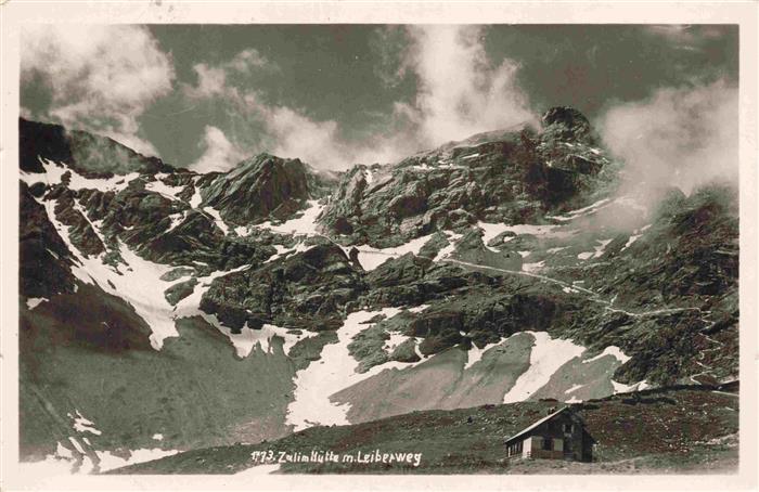 Zalimhuette Leiberweg Brand Bludenz Vorarlberg AT Berghaus Alpen