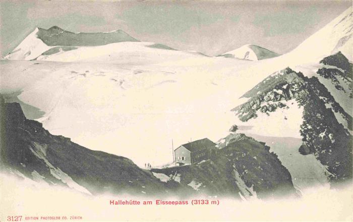 Virgen Tirol AT Hallehuette am Eisseepass Gletscher Alpen