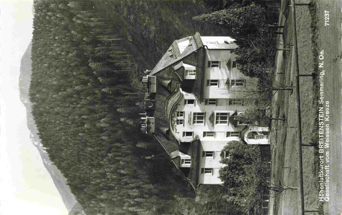 Breitenstein Semmering AT Gesellschaft vom Weissen Kreuze