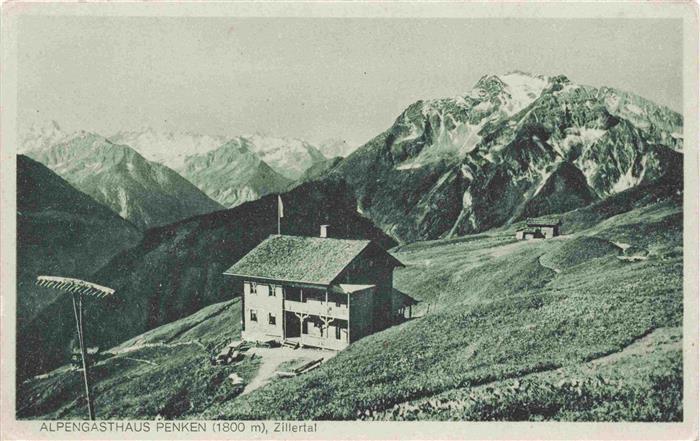 Mayrhofen Zillertal Tirol AT Alpengasthaus Penken Zillertaler Alpen