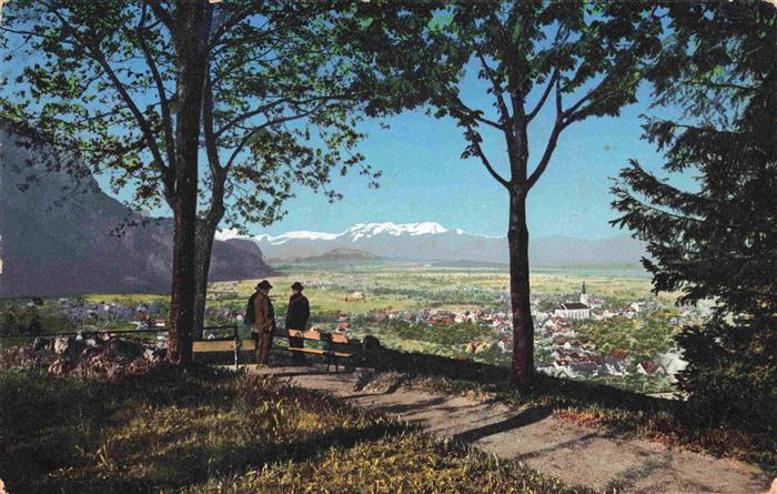 Dornbirn Vorarlberg AT Panorama Blick gegen Westen