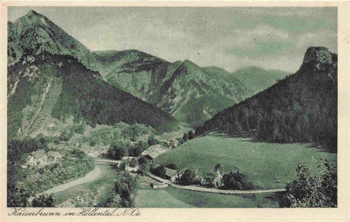 Kaiserbrunn Hoellental Reichenau Rax Niederoesterreich AT Panorama