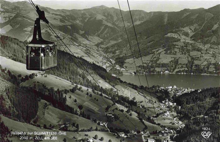 Zell See AT Seilbahn zur Schmittenhoehe