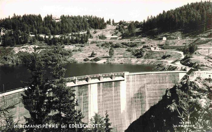 Edelschrott Steiermark AT Hirzmannsperre Staumauer