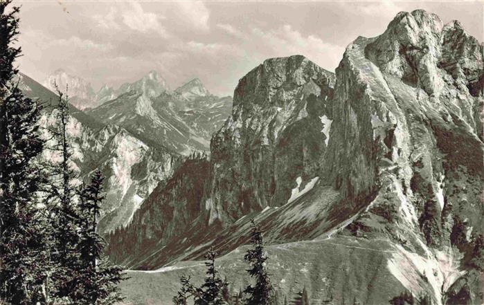 Reutte Tirol AT Panorama Blick vom Breitenberg auf Aggenstein und Thannheimer Be