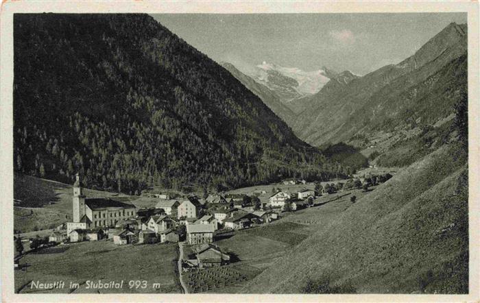 Neustift Stubaital Tirol AT Panorama Stubaier Alpen
