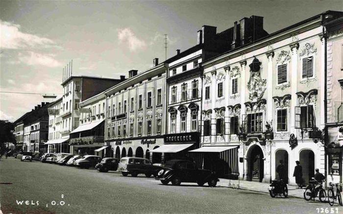 WELS Oberoesterreich AT Motiv im Stadtzentrum
