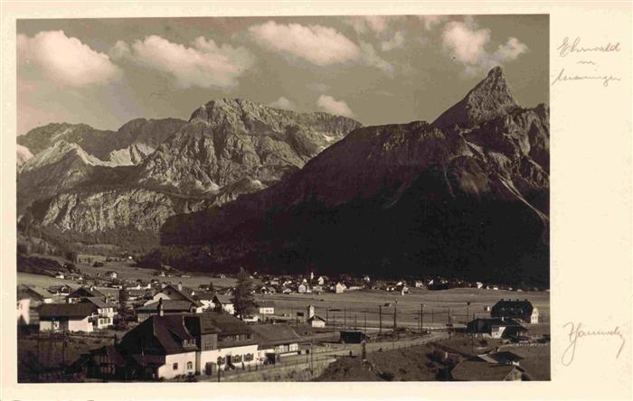 Ehrwald Tirol AT Panorama Alpen