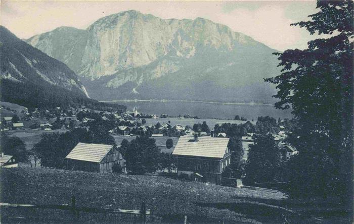 Alt-Aussee Altaussee Steiermark AT Panorama Blick gegen Trisselwand