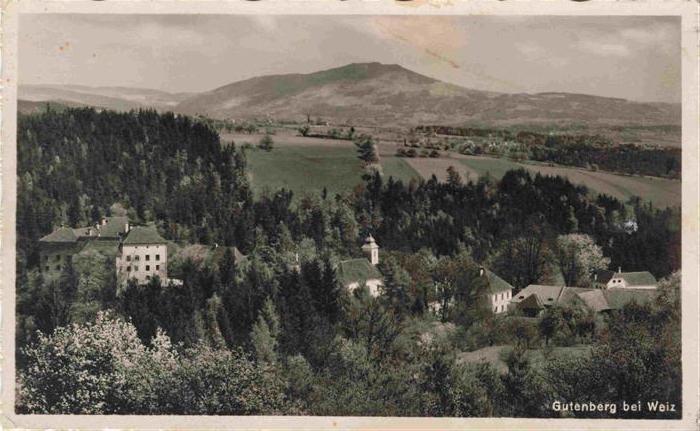 Gutenberg Raabklamm Weiz Steiermark AT Panorama
