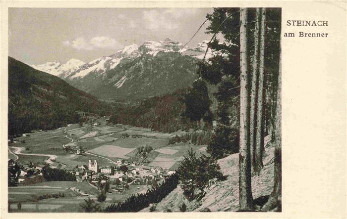 Steinach Brenner Tirol AT Panorama Blick gegen das Gschnitztal