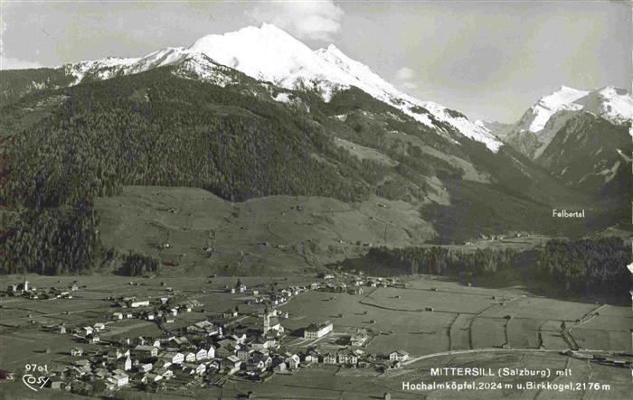 Mittersill Oberpinzgau AT Panorama Hochalmkoepfel Birkkogel