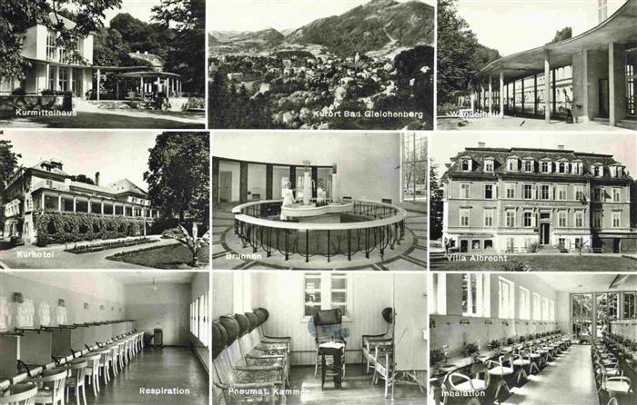 Bad Gleichenberg Steiermark AT Kurmittelhaus Kurhotel Kuranwendungen Panorama Br