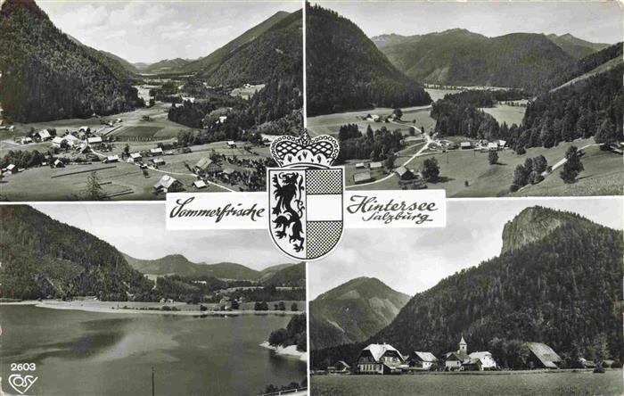 Hintersee Salzburg AT Panorama Sommerfrische