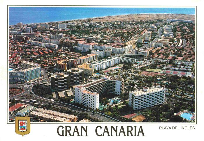 Playa del Ingles Gran Canaria ES Fliegeraufnahme