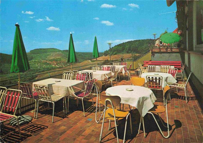 Breuningsweiler Hoehenrestaurant Café Kaefer Terrasse