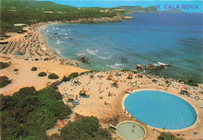 Santa Eulalia del Rio Ibiza ES Hotel Cala Nova Piscina Playa