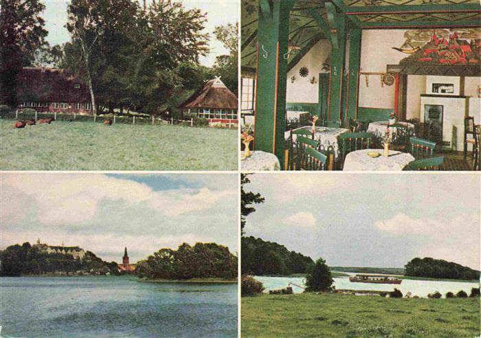 Prinzeninsel Ploen See Schleswig-Holstein Niedersaechsisches Bauernhaus 17. Jhdt