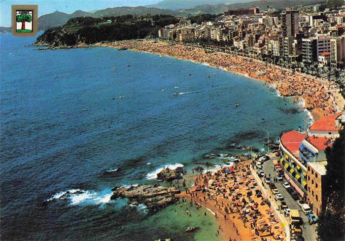 LLORET DE MAR Costa Brava ES Vista general aérea