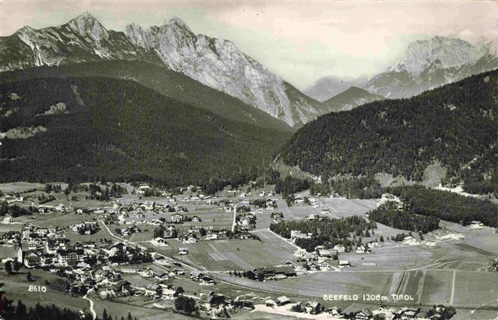 Seefeld Tirol Fliegeraufnahme