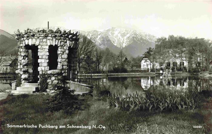 Puchberg Schneeberg Niederoesterreich AT Steinerner Pavillon