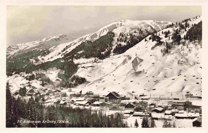 St Anton Arlberg Tirol AT Panorama