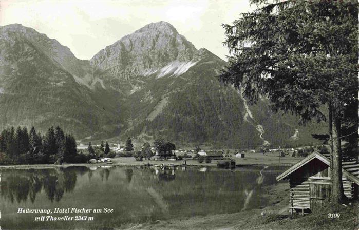 Heiterwang Ausserfern Tirol AT Hotel Fischer am See mit Thaneller