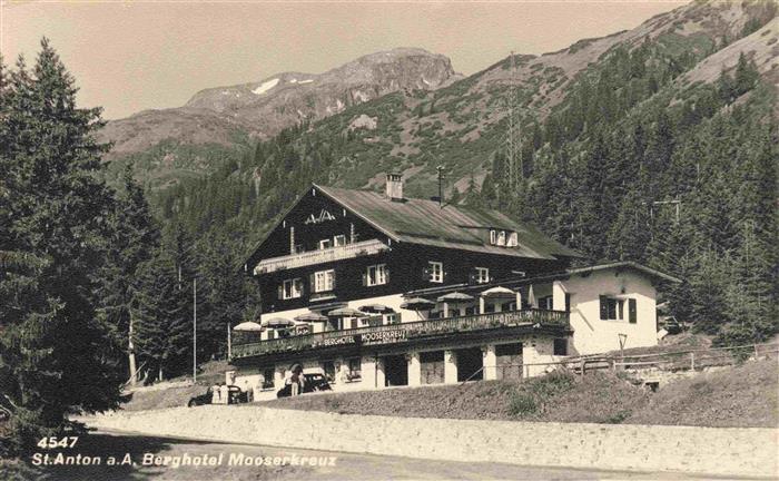 St Anton Arlberg Tirol AT Berghotel Mooserkreuz