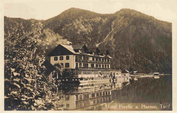 Plansee Tirol AT Hotel Forelle