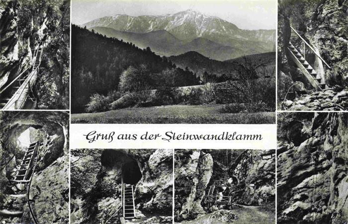 Steinwandklamm Furth Teilansichten Panorama