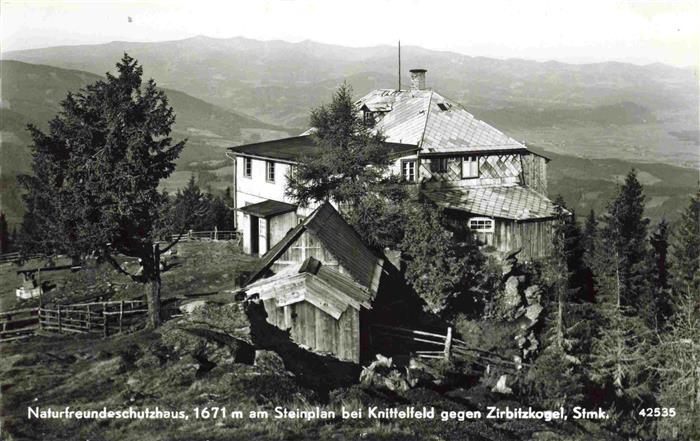 Knittelfeld Steiermark AT Naturfreundeschutzhaus am Steinplan mit
