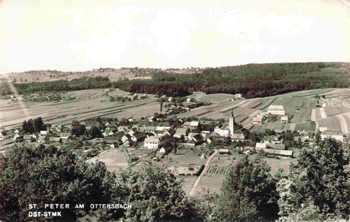 St Peter Ottersbach Steiermark AT Panorama