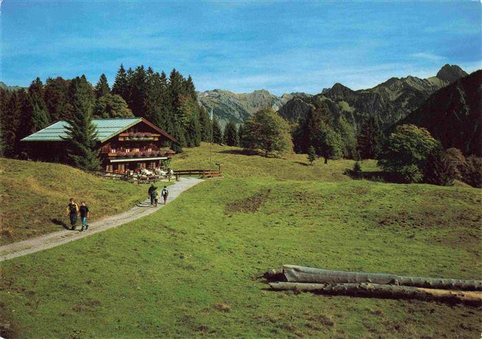 OBERSTDORF Bayern Berggasthof Hochlegte