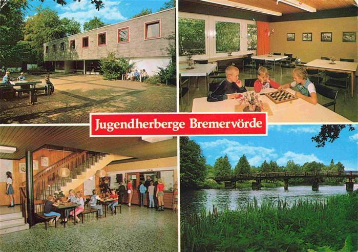 Bremervoerde Jugendherberge Spielzimmer Rezeption Bruecke