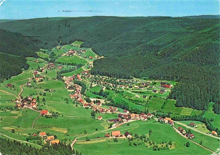 Tonbach Baiersbronn BW Fliegeraufnahme