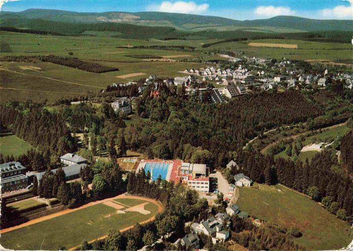 Winterberg  Hochsauerland NRW Fliegeraufnahme