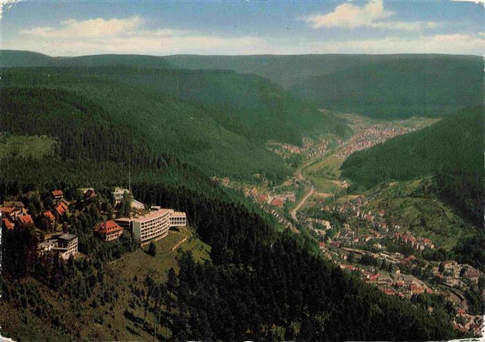 WILDBAD  Schwarzwald Staatsbad Fliegeraufnahme
