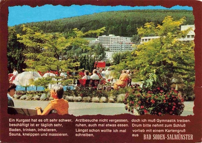 Bad Soden-Salmuenster Kuranlagen Terrasse