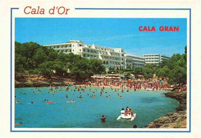 Cala d Or Mallorca ES Cala Gran Strandpartie Hotels