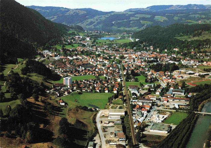 Immenstadt Allgaeu Fliegeraufnahme
